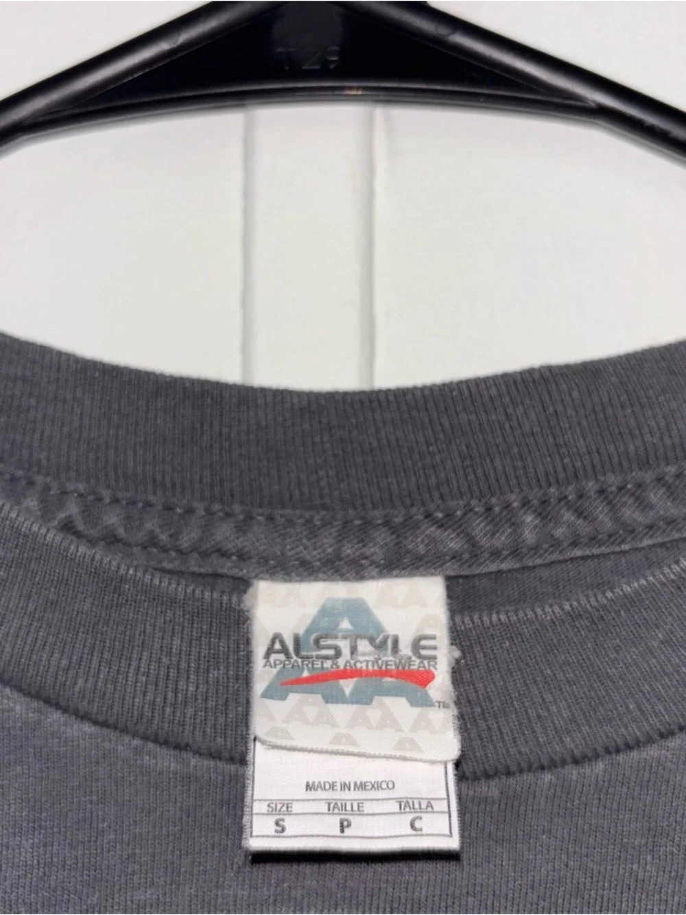 Simply Southern Charcoal Gray Long Sleeve Tee | USA Graphic Back - Picture 6 of 7